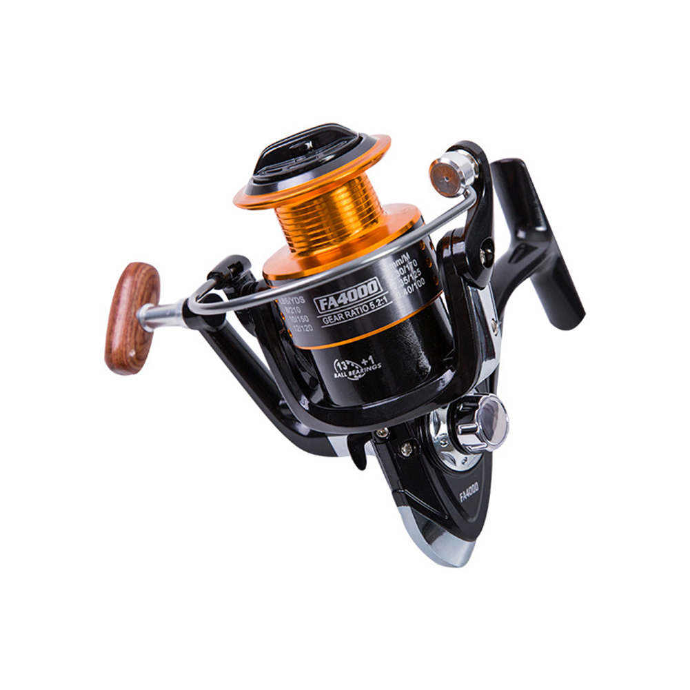 Metal Fishing Reel 4.7 1 Gear Ratio Saltwater Spinning Carp Fishing Wheel, Fa1000, 501 Original
Metal Fishing Reel 4.7 1 Gear Ratio Saltwater Spinning Carp Fishing Wheel, Fa1000, 501 Original