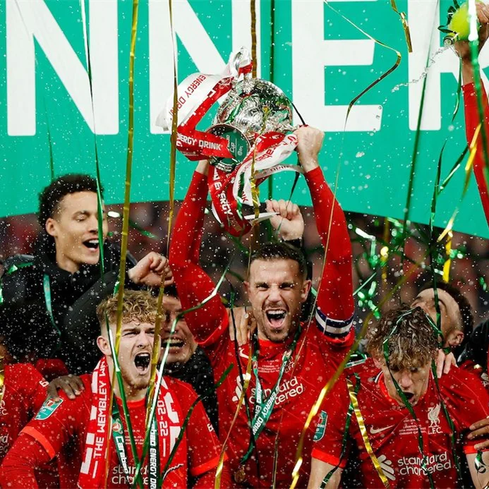 League Cup Carabao Cup Trophy—2021–22 Season Liverpool