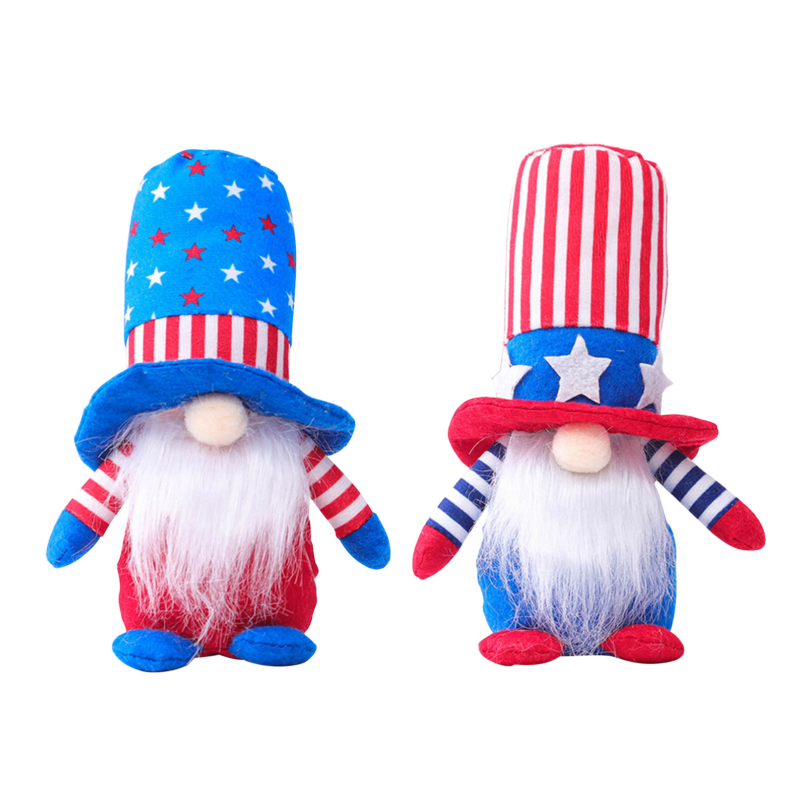 Independence Day Patriotic Gnome, Dwarf Plush Doll, Stars Stripes Decor, Blue hat, 501 Original
Independence Day Patriotic Gnome, Dwarf Plush Doll, Stars Stripes Decor, Blue hat, 501 Original
