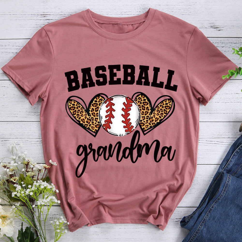 Baseball Grandma T-shirt Tee -07139-Guru-buzz