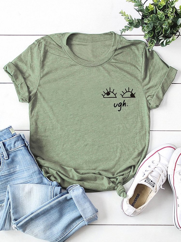 Bestdealfriday Ugh Mood Graphic Tee