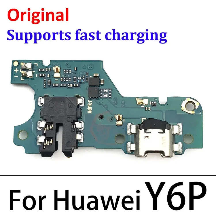 Original USB Charging Port Microphone Dock Connector Board Flex Cable For Huawei Y7P Y6S Y6P Y8P Y8S Y7A Y9 2019 P40 Lite E 5G