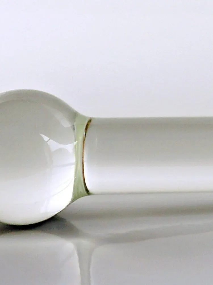 pornhint Pornhint Small Glass Smooth Massage Wand bullet vibrators