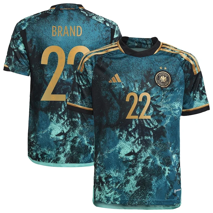 Germany Jule Brand 22 Away Shirt Kit World Cup 2023 - Men Kit