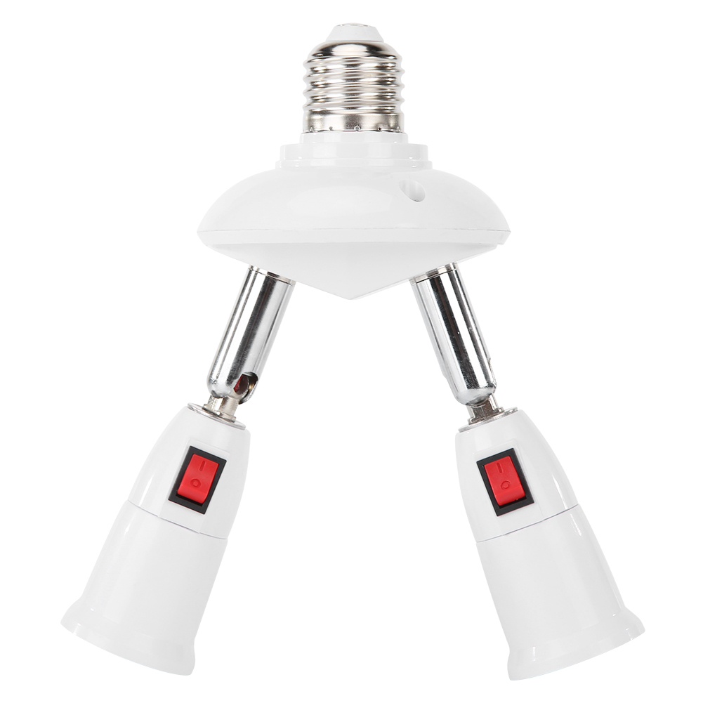 E27 Adjustable Lamp Holder LED Bulb Socket Base Adapter Household Supplies, Lamp holder-2, 501 Original
E27 Adjustable Lamp Holder LED Bulb Socket Base Adapter Household Supplies, Lamp holder-2, 501 Original
