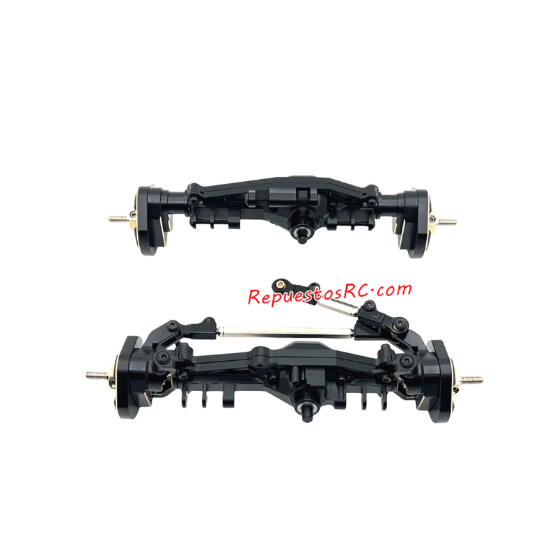 MJX Hyper Go H12P Piezas de Actualización Juego de Eje Delantero y Trasero