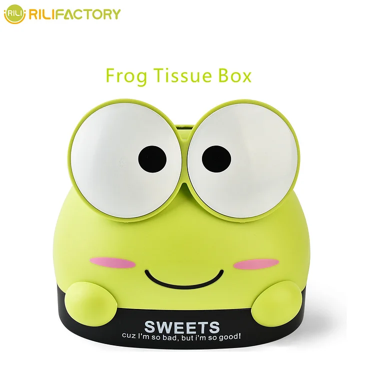 Frog Cartoon Tissue Box - S Rilifactory