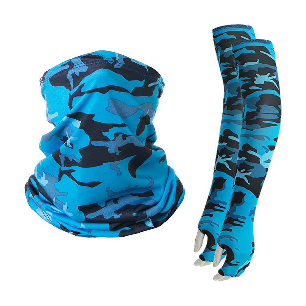 Unisex Sun Protection Arm Sleeve Cover Ice Silk Headscarf Summer Sports Set, Blue, 501 Original
Unisex Sun Protection Arm Sleeve Cover Ice Silk Headscarf Summer Sports Set, Blue, 501 Original