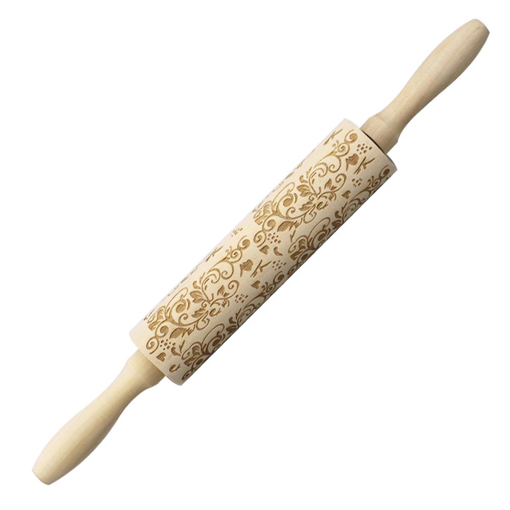 Christmas Elk Printing Rolling Pin Laser Engraving Embossing Wood Stick (3, 501 Original
Christmas Elk Printing Rolling Pin Laser Engraving Embossing Wood Stick (3, 501 Original