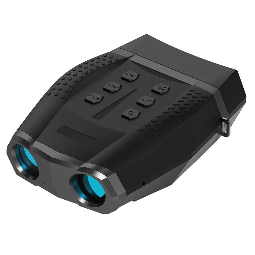 BekinTek Night Vision Binoculars Infrared Goggles Optics Telescope 600m Full Dark Observing Distance 6x Eyepiece Magnification 4x Digital Zoom 7x Grade IR Adjustment 1080P Video 3M Photo HD Screen with 130M Starlight Sensor