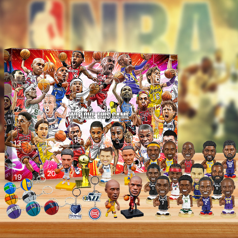 2023 NBA Advent Calendar🎁24 Gifts Are In It