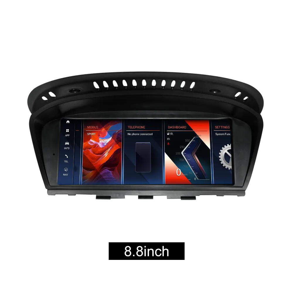 Für BMW 3er 5er E90 E92 E60 E61 Android Bildschirm Apple CarPlay Autoradio Car Stereo GPS