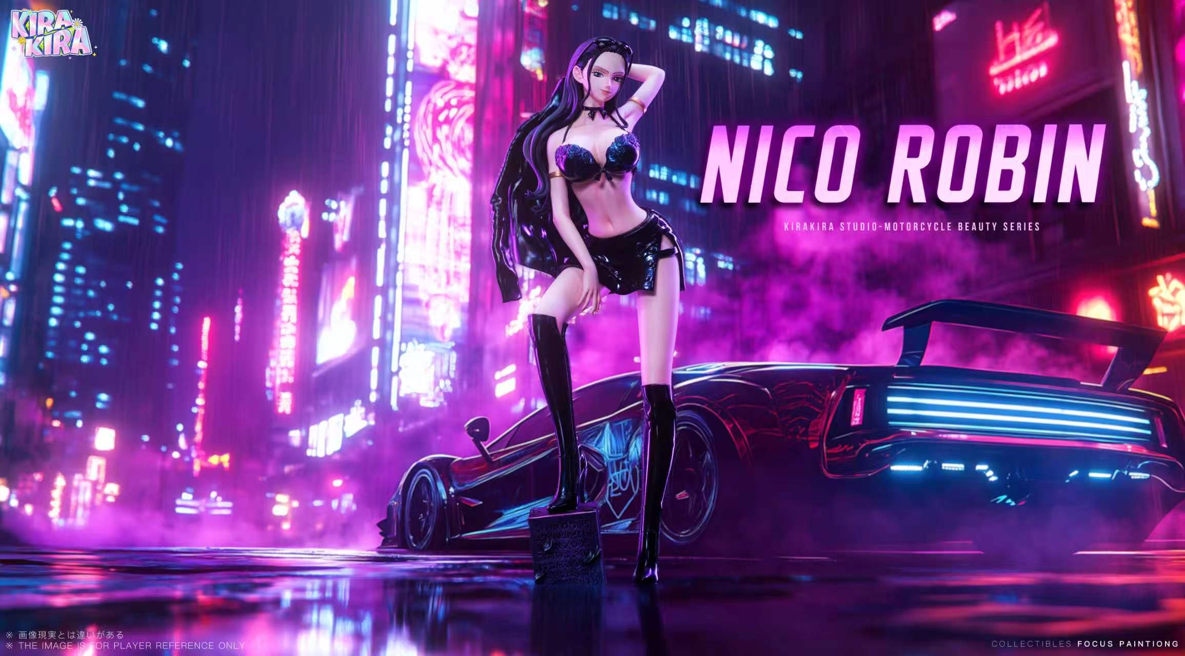 KiraKira Studio - Costume Series 01 Nico Robin Biker Jacket One Piece-
