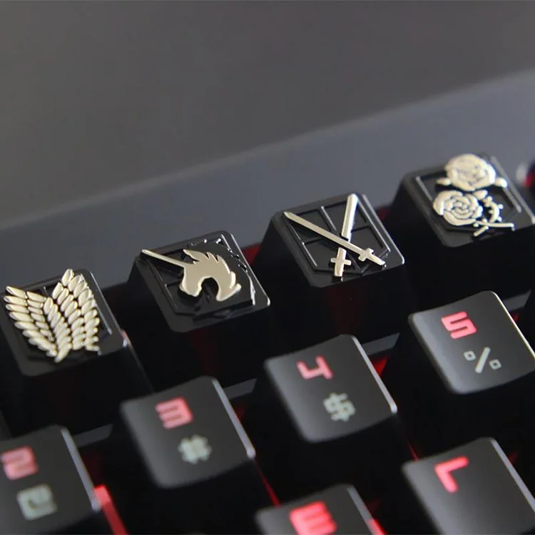 Attack on Titan Keycap Set