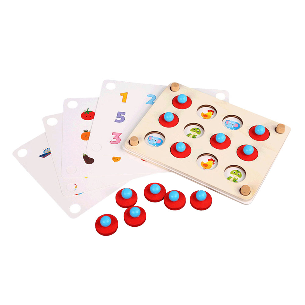 Wooden Memory Game Chess Focus Training Thinking Ability Children Kids Toys, 501 Original
Wooden Memory Game Chess Focus Training Thinking Ability Children Kids Toys, 501 Original
