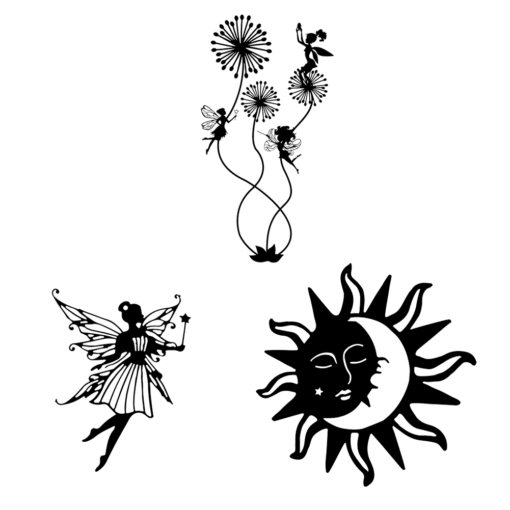 Flower Fairy Sculpture Silhouette Garden Statue Metal Art Iron Decoration, 501 Original
Flower Fairy Sculpture Silhouette Garden Statue Metal Art Iron Decoration, 501 Original