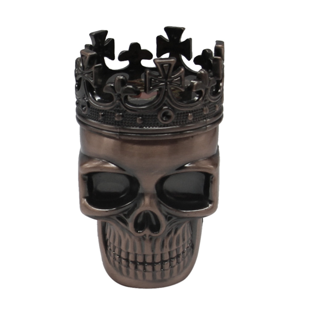 3 Layers Skull Metal Herb Tobacco Spice Smoking Grinder Hand Crank Crusher, 青铜, 501 Original
3 Layers Skull Metal Herb Tobacco Spice Smoking Grinder Hand Crank Crusher, 青铜, 501 Original