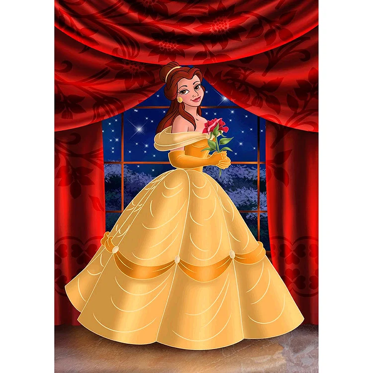 Belle Round Full Drill Diamond Painting 30X40CM(Canvas) gbfke