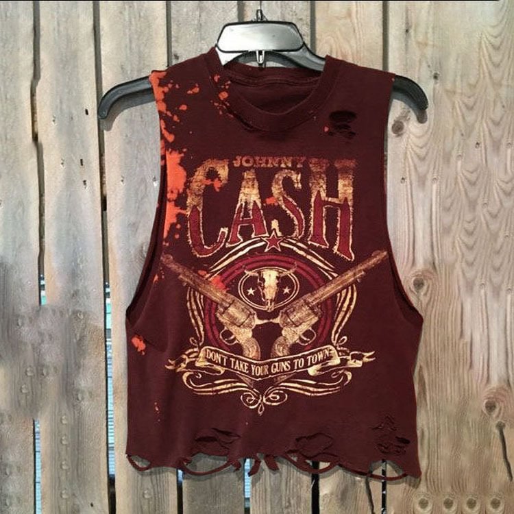 Casual Sleeveless Round Neck Plus Size Tops