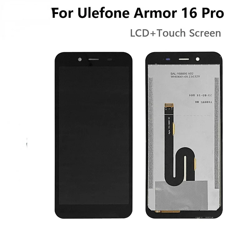 For Ulefone Armor 16 Pro LCD Display Touch Screen Digitizer Assembly Replacement Armor 16 Pro LCD Display Sensor Wholesale