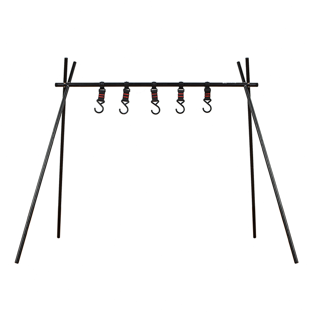 Aluminum Hanging Rack Outdoor Camping Picnic BBQ Triangle Cookware Shelf, 501 Original
Aluminum Hanging Rack Outdoor Camping Picnic BBQ Triangle Cookware Shelf, 501 Original