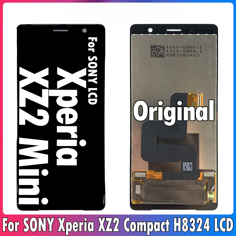 Original For SONY Xperia XZ2 Compact LCD Touch Screen Digitizer Assembly For Sony XZ2 Mini H8324 H8314 Display Replacement