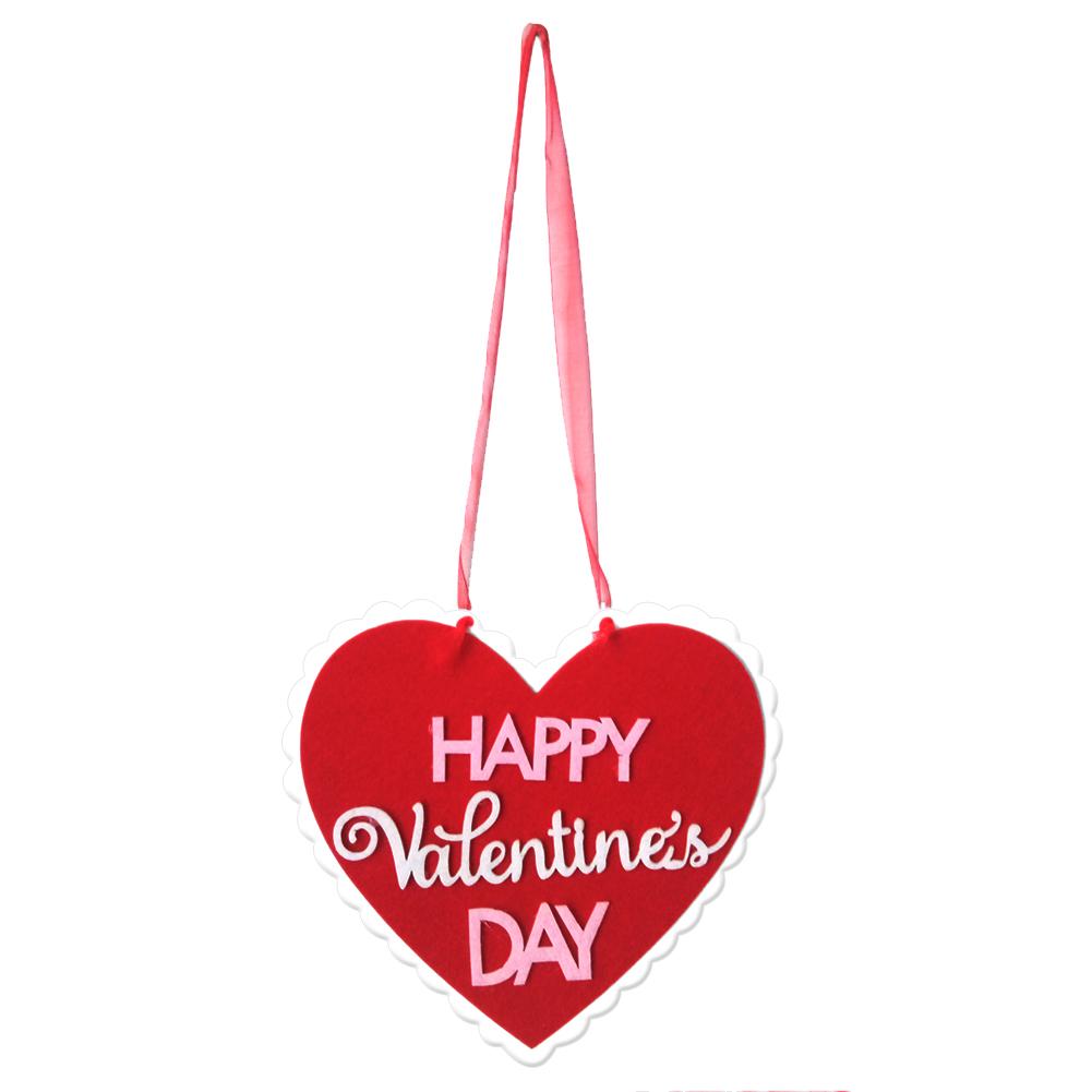 Happy Valentine Day Non-woven Fabric Wall Hanging Board Home Plaques Signs, 501 Original
Happy Valentine Day Non-woven Fabric Wall Hanging Board Home Plaques Signs, 501 Original