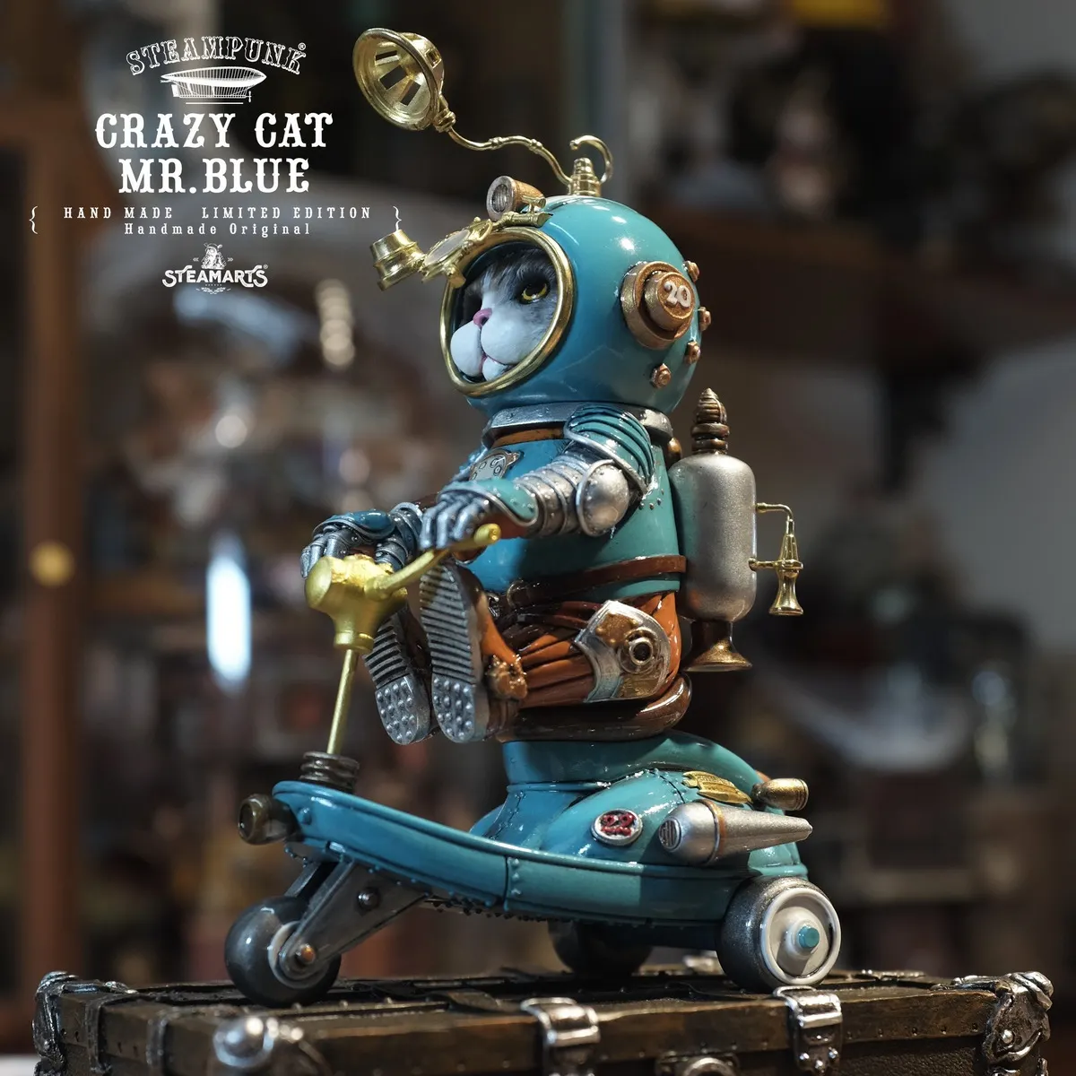 SteamArts Studio - Mr Blue’s Mini Scooter SA2026CCMBMS01 (Licensed)-