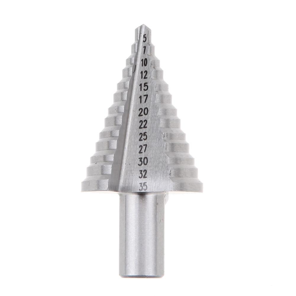 5-35MM (13 Steps 5,7,10,12,15,17,20,22,25,27,30,32,35MM) Step Drill Bitt, 501 Original
5-35MM (13 Steps 5,7,10,12,15,17,20,22,25,27,30,32,35MM) Step Drill Bitt, 501 Original
