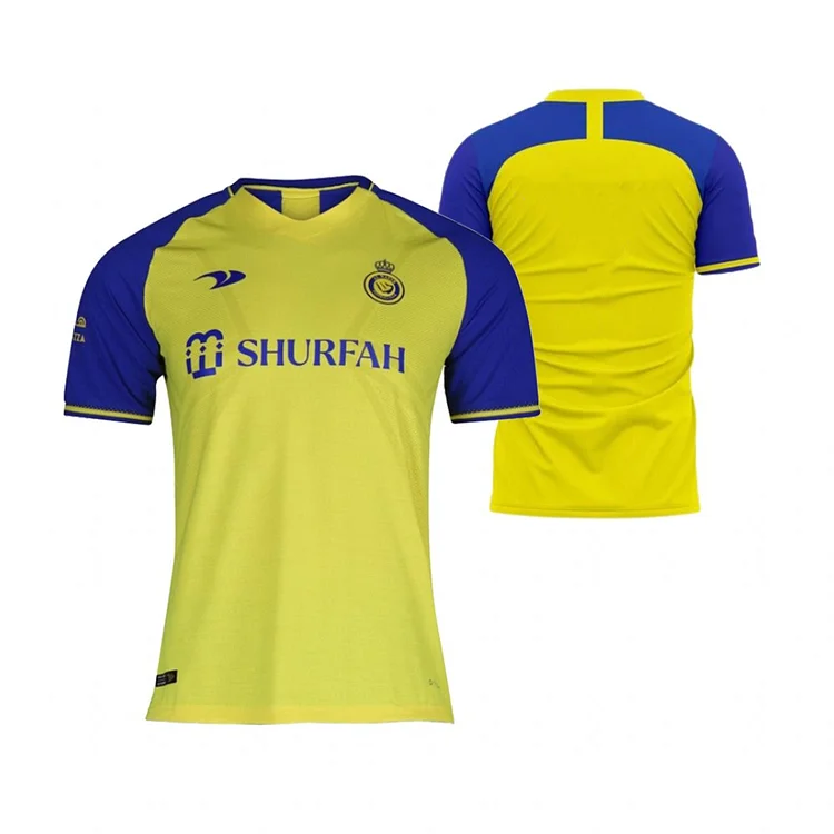 Al Nassr FC Home Shirt Kit 2022-2023