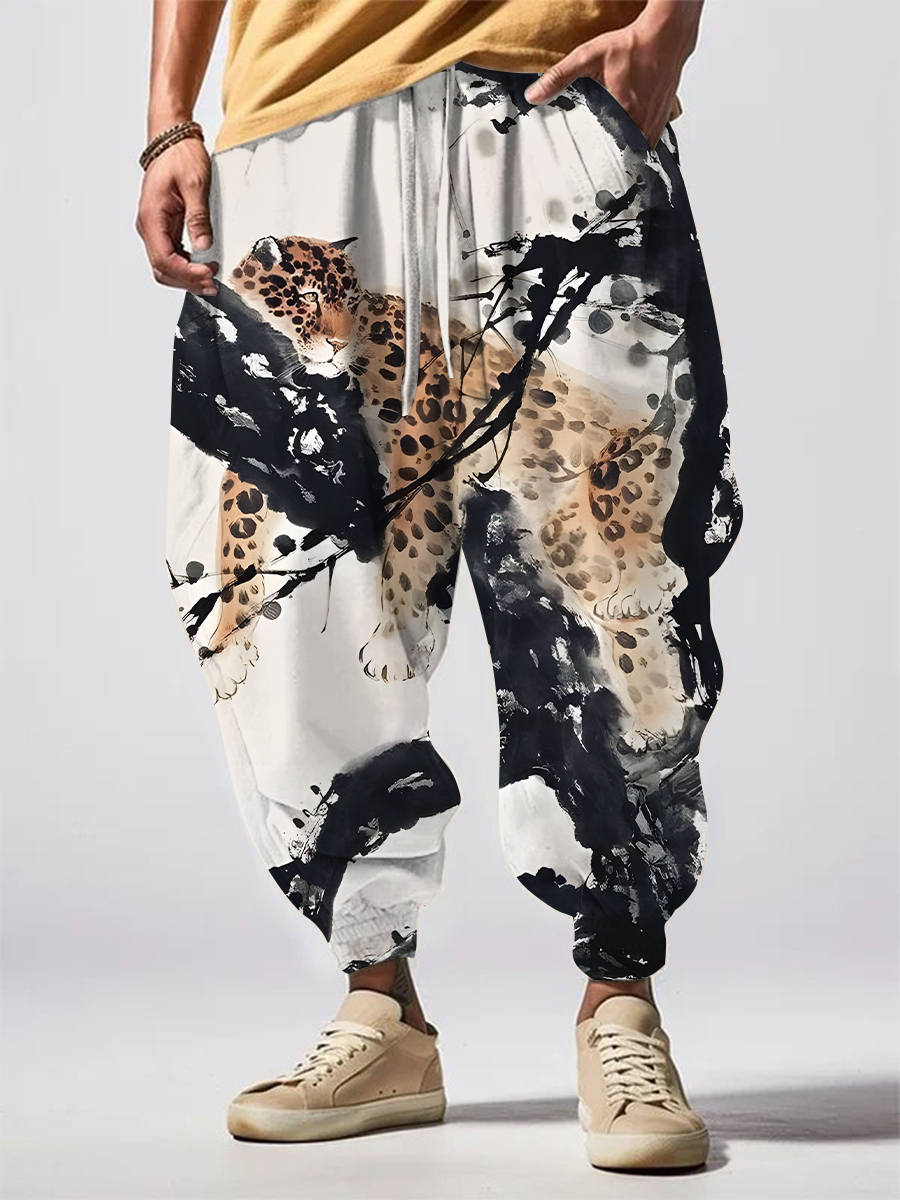 MENS OVERSIZED SHIRT TIGER PANTS