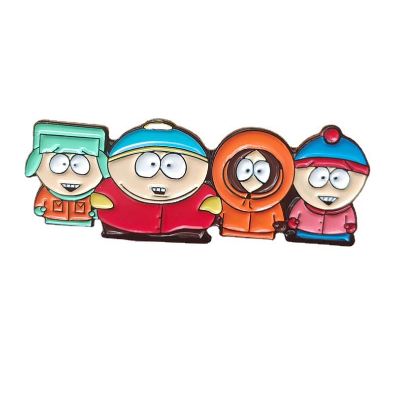 south-park-4-main-characters-badge