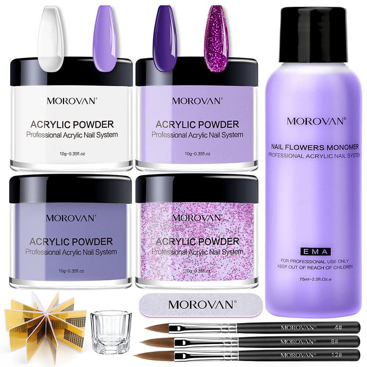 Morovan Acrylic Nail kit S18
