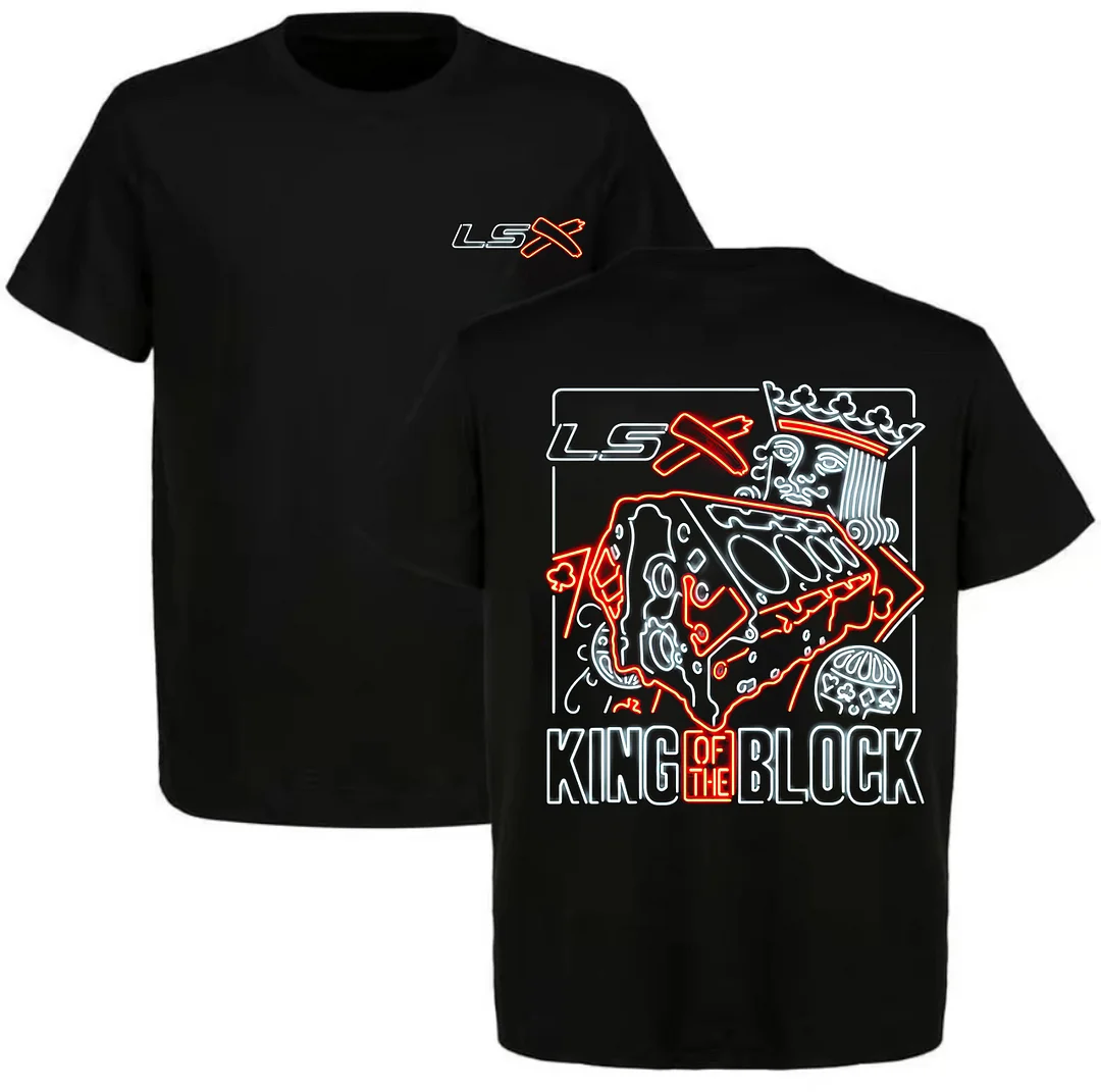 King Of The Block Printed Unisex Oversized T-shirt - Devcarry