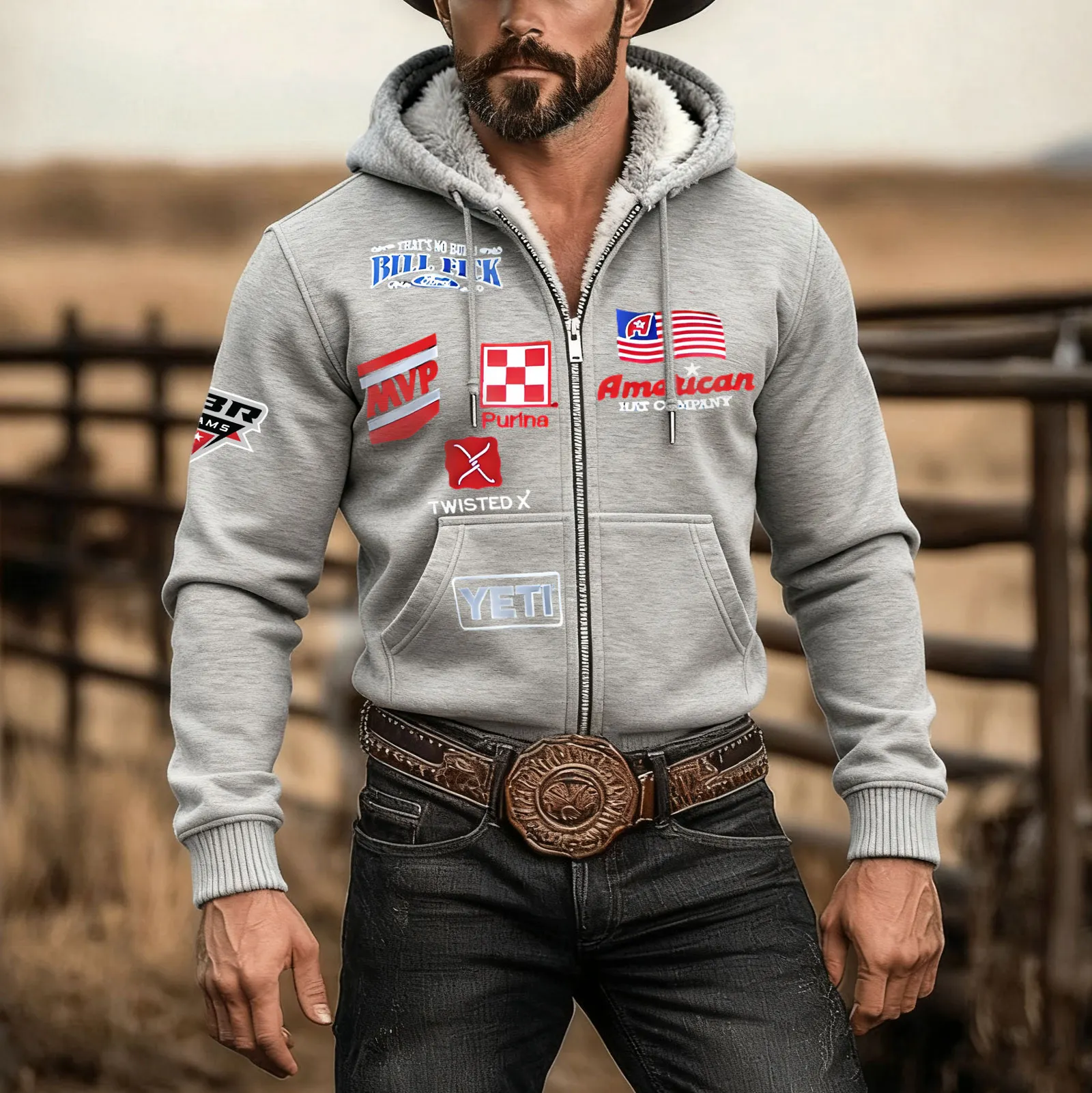 Premium Multi- Plush Hooded Jacket For The Outdoor Enthusiast