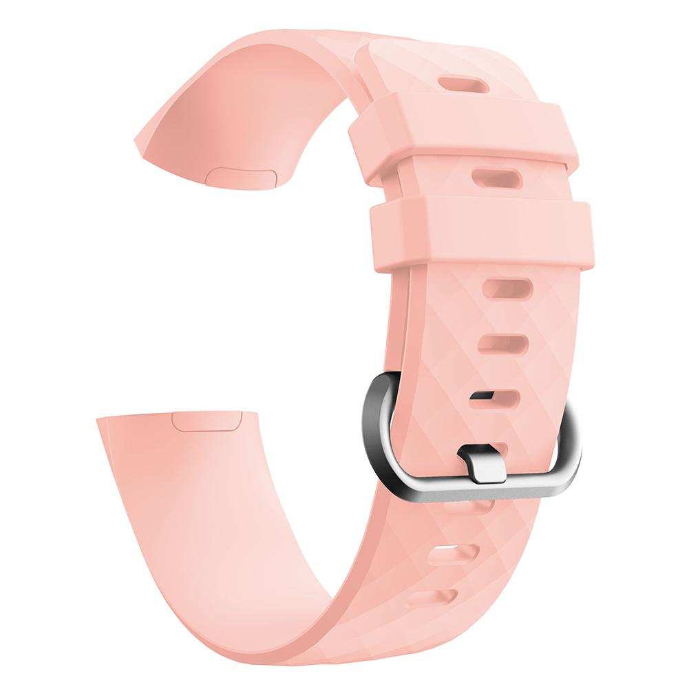 Silicone Diamond Pattern Watch Bracelet Strap for Fitbit Charge 3 (Pink), 501 Original
Silicone Diamond Pattern Watch Bracelet Strap for Fitbit Charge 3 (Pink), 501 Original