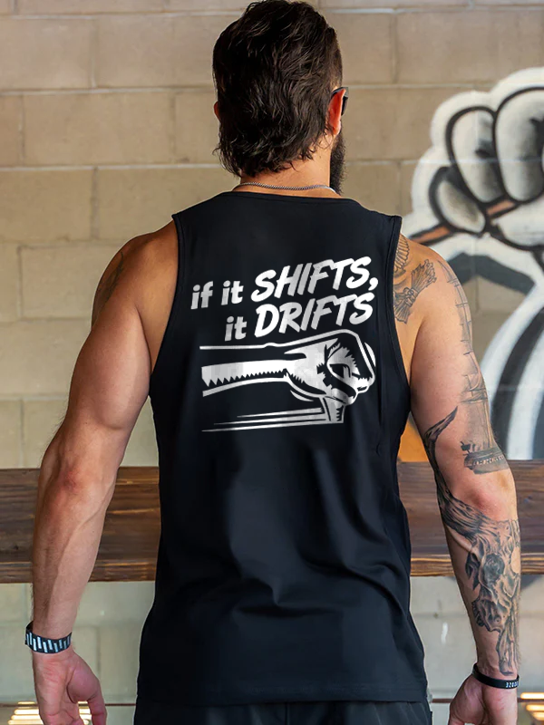 If It Shifts It Drifts Men's Tank - Devcarry