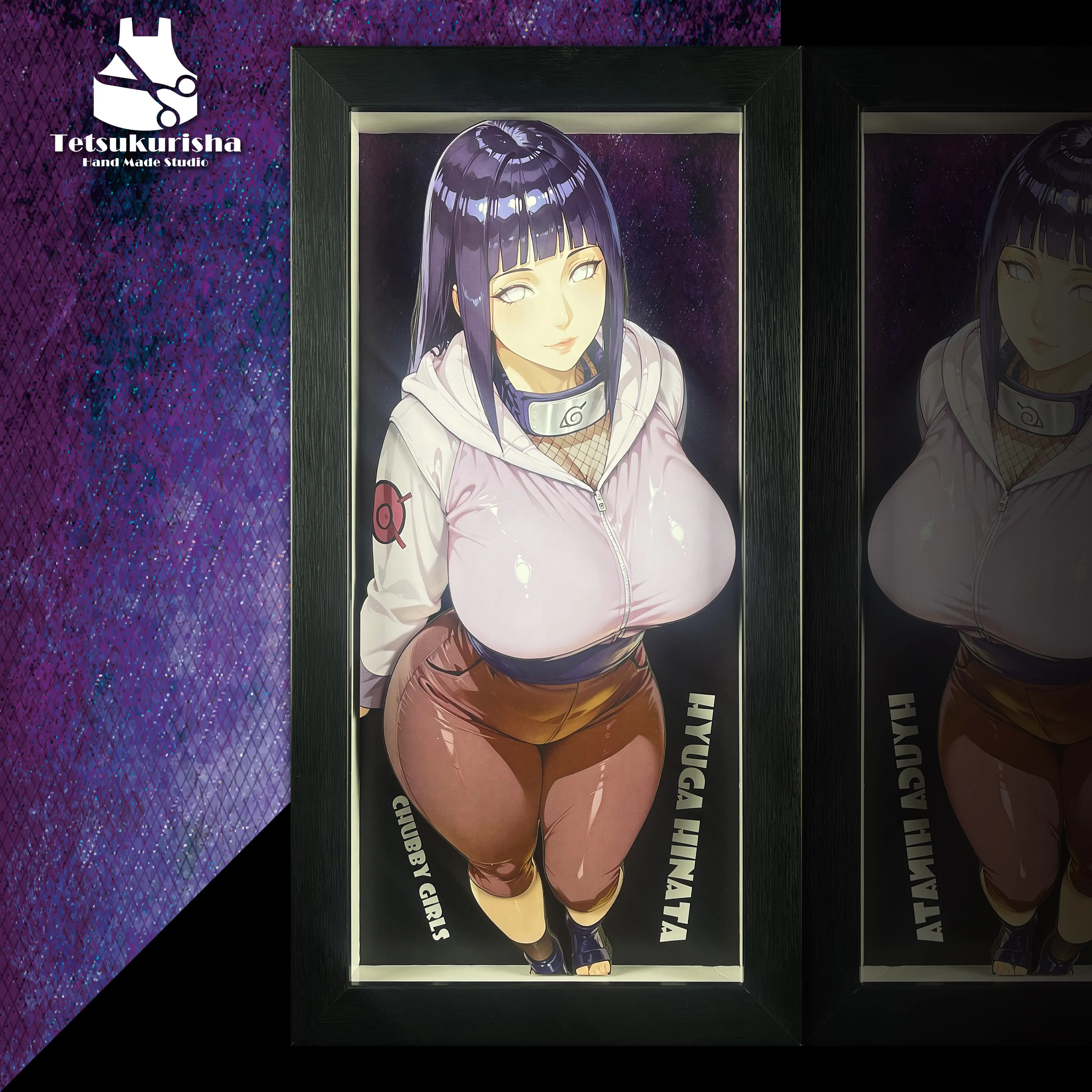 Tetsukurisha Studio - TP-007 Decorative Painting of Chubby Girls Series Hyuga Hinata Scene-