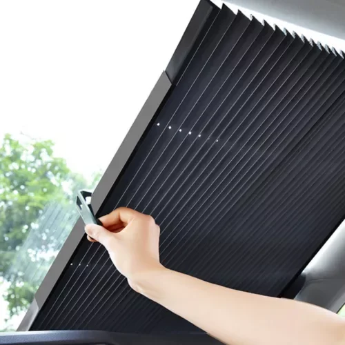 Dronehint Retractable Car Rear Window Sunshades Curtain Sun Visor Sun Shades Cover Parts (For: GMC) Parts