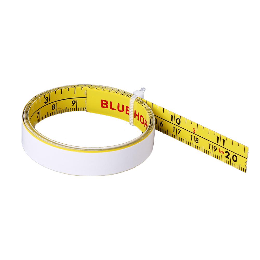 Stainless Steel Miter Track Tape Measure Self Adhesive Metric Scale Ruler, Yellow, 501 Original
Stainless Steel Miter Track Tape Measure Self Adhesive Metric Scale Ruler, Yellow, 501 Original