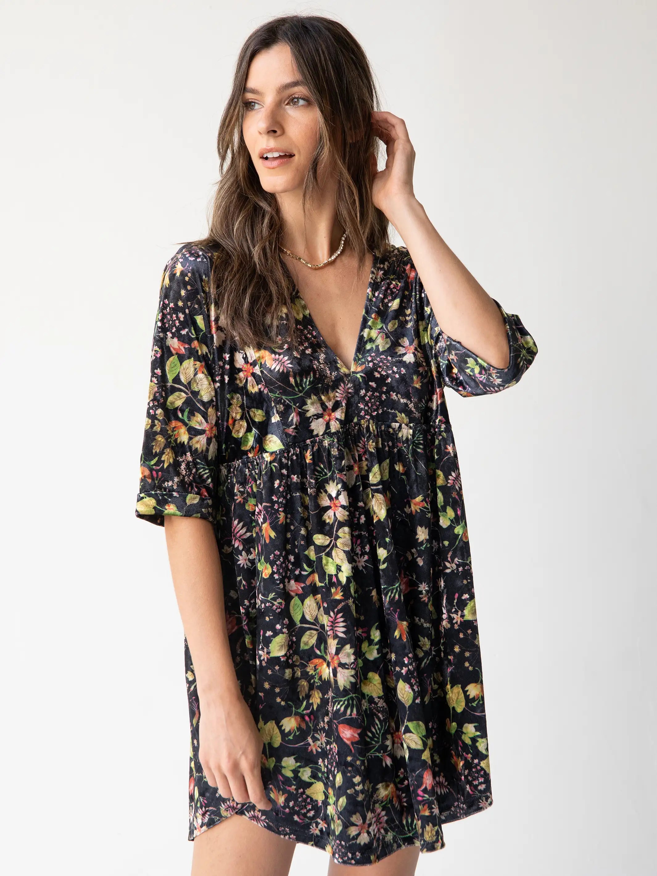 Stella Forest Romance printed dress - red