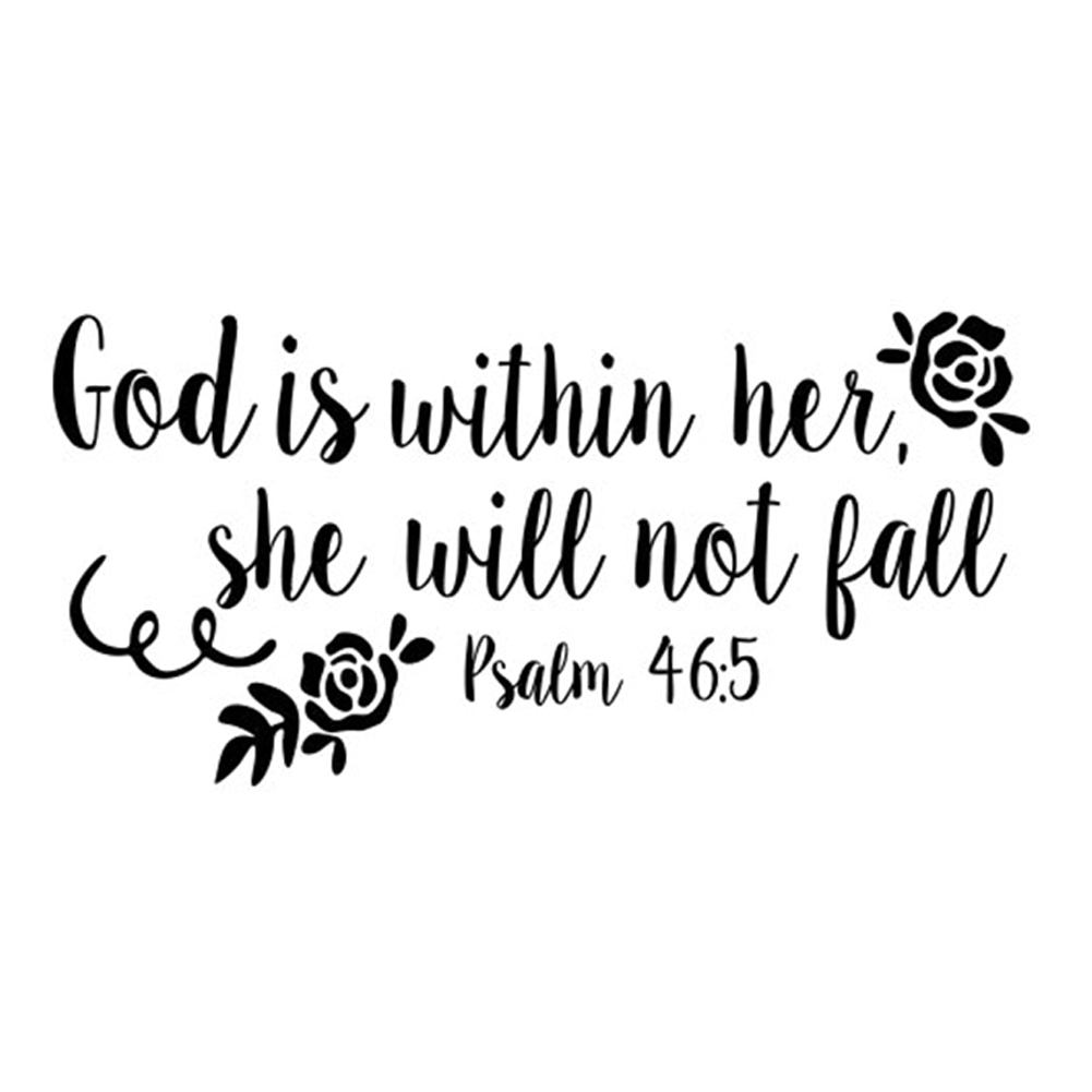 Rose Letter God Wall Stickers Bedroom Decoration DIY PVC Tile Art Decal, 501 Original
Rose Letter God Wall Stickers Bedroom Decoration DIY PVC Tile Art Decal, 501 Original