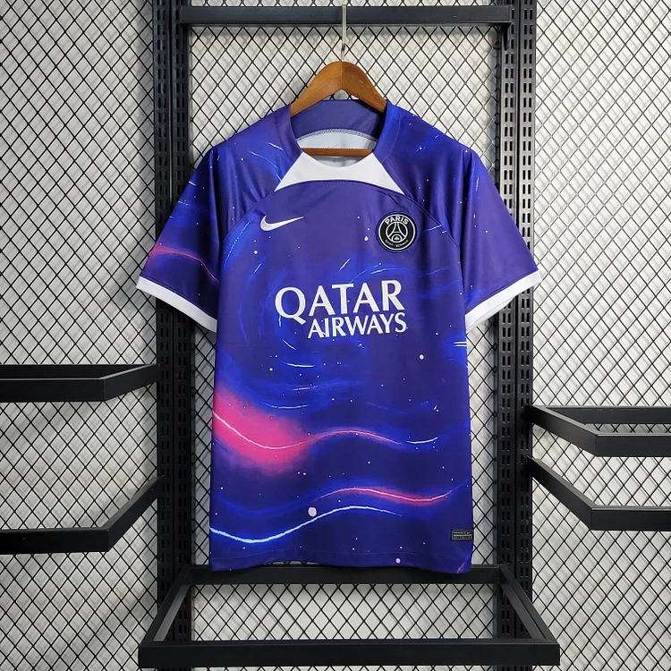 Paris Saint-Germain Starry Sky Limited Edition Shirt Kit 2023-2024 - Blue