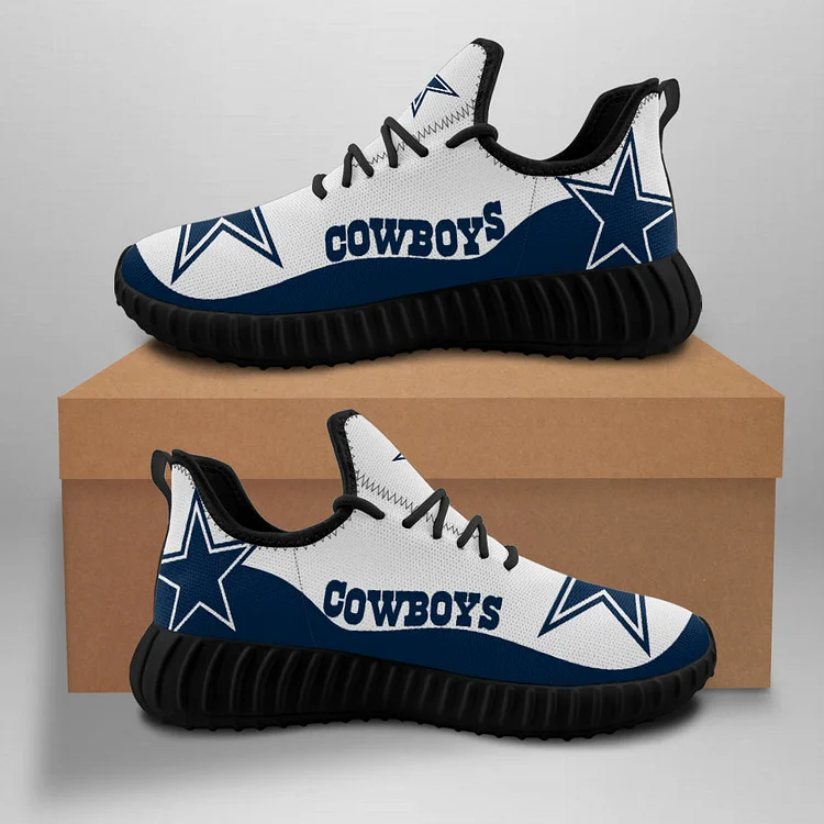 Dallas Cowboys Unisex Comfortable Breathable Print Running Sneakers