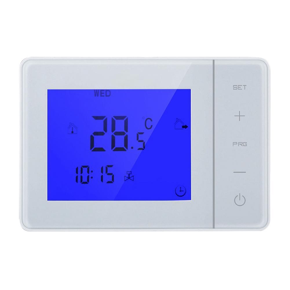 5A Programmable Thermostat LCD Electric Heating Temperature Controller, White, 501 Original
5A Programmable Thermostat LCD Electric Heating Temperature Controller, White, 501 Original