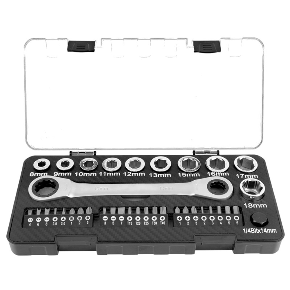 36pcs Electronic Repair Tool Ratchet Torque Wrench Sleeve Bits Spanners Kit, 501 Original
36pcs Electronic Repair Tool Ratchet Torque Wrench Sleeve Bits Spanners Kit, 501 Original