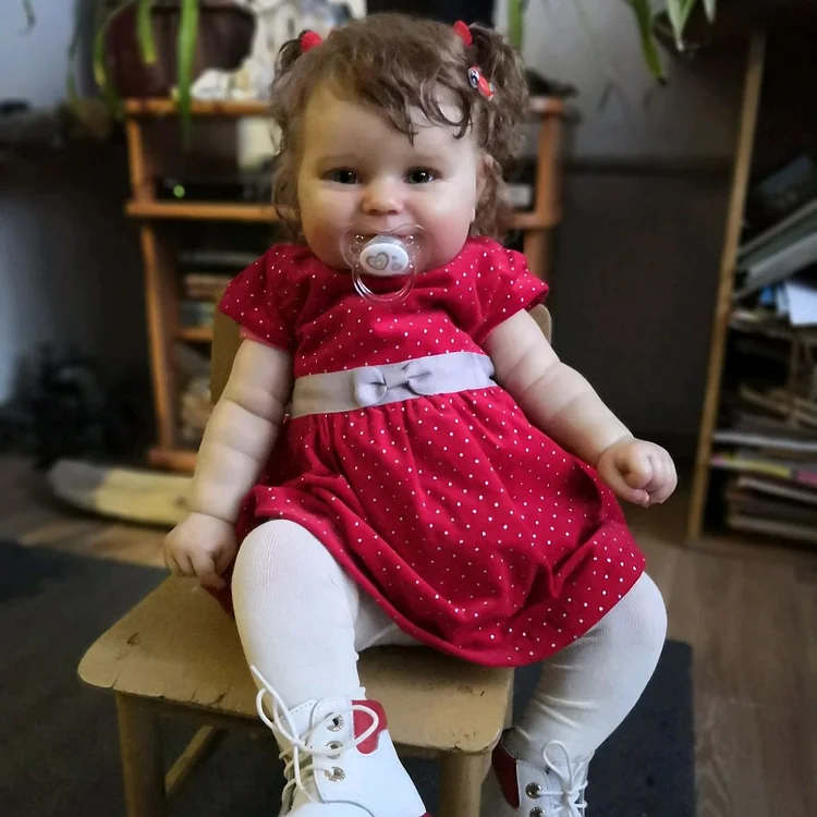 [Heartbeat & Sound]20'' Realistic and Lifelike Reborn Baby Doll  Named Mya