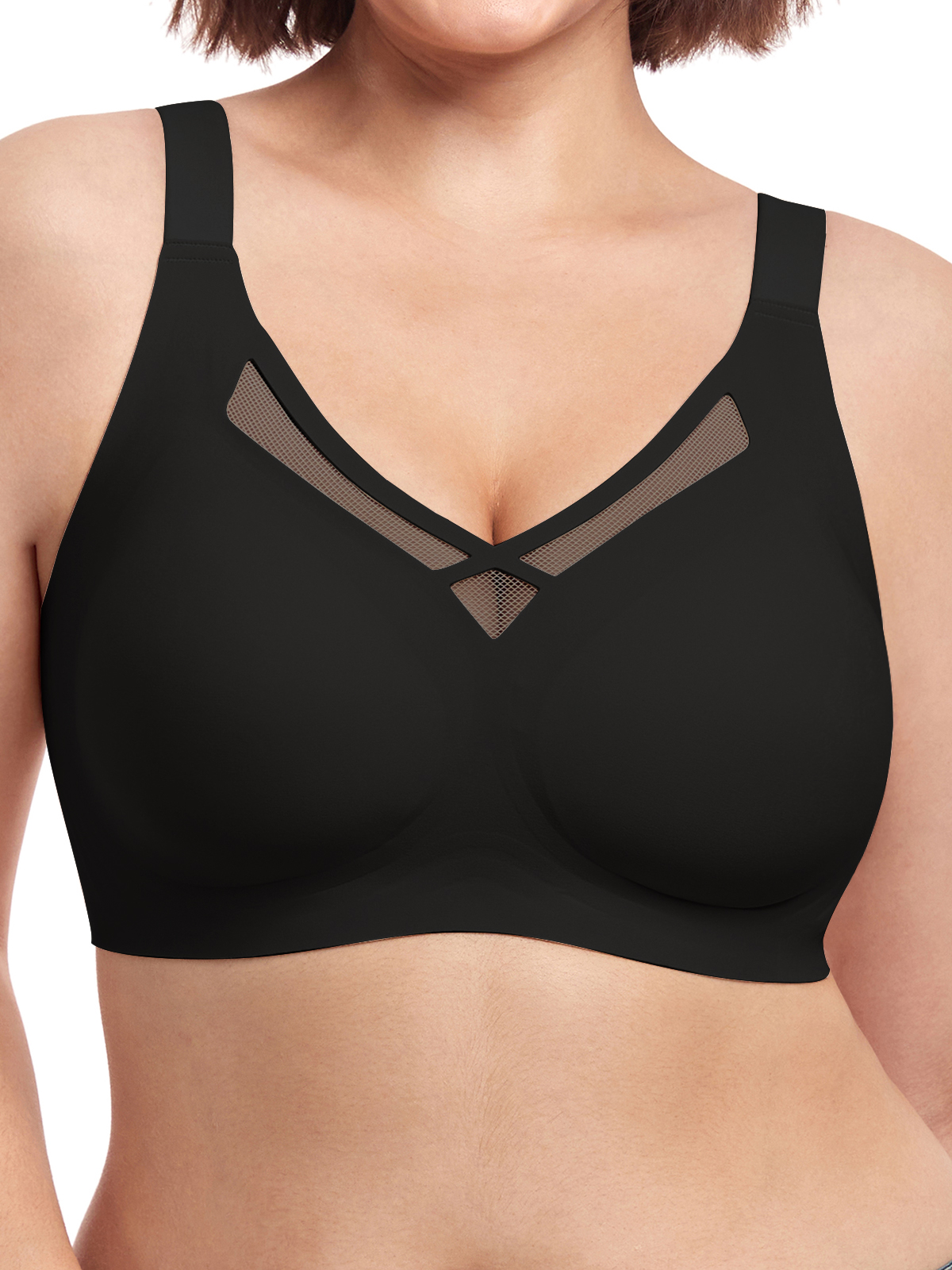 Cabales Women's Pull On Style Seamless Comfortable Wire-Free Yoga Bra with  Removable Pads, Ca-p22-02, XX-Large : : Clothing, Shoes &  Accessories