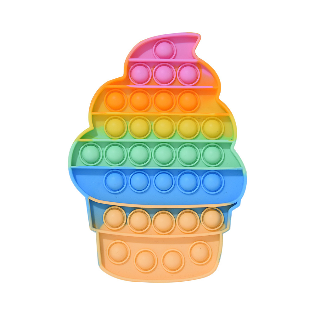 Silicone Ice Cream Push Bubble Board Autism Toy Kids Sensory Education Toy, 501 Original
Silicone Ice Cream Push Bubble Board Autism Toy Kids Sensory Education Toy, 501 Original