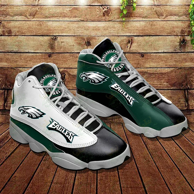 Philadelphia Eagles Printed Unisex Basketball Shoes